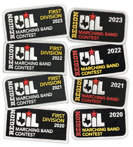 UIL Regional Marching Contest - Patches