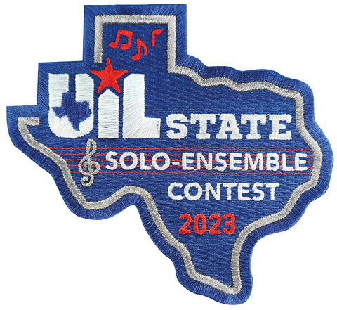 UIL Texas State Solo-Ensemble Contest Patch & Attachment