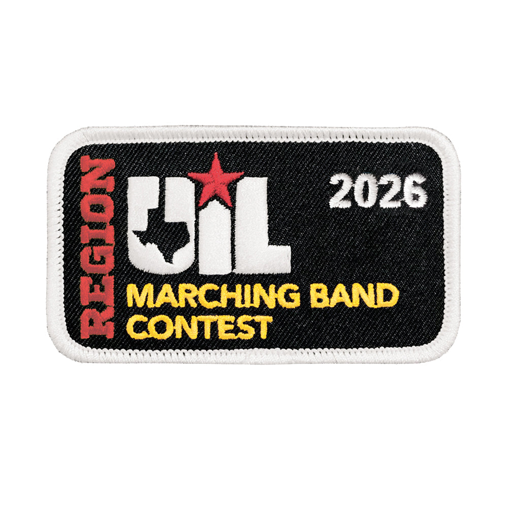UIL Region Marching Contest Participant Patches