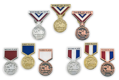 UIL Medallion Pins
