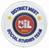 UIL Academic Patches - Events Social Studies thru Team Championship