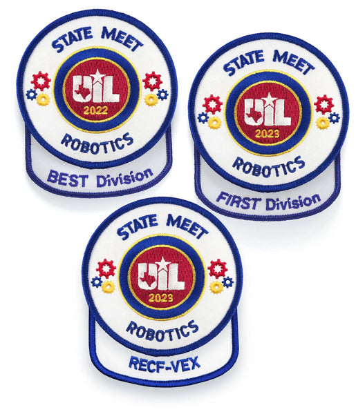 UIL Academic Patches-Robotics State Meet