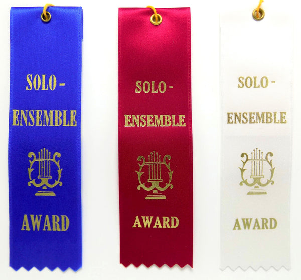 Solo-Ensemble Stock Award Ribbons