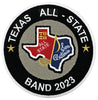 2023 TMEA All-State Patches (Chenille and Embroidered )