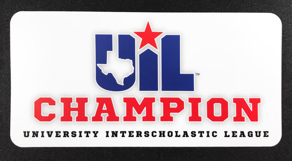 UIL Champion Decal